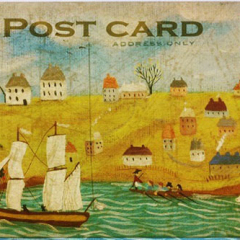 Australia History Postcard